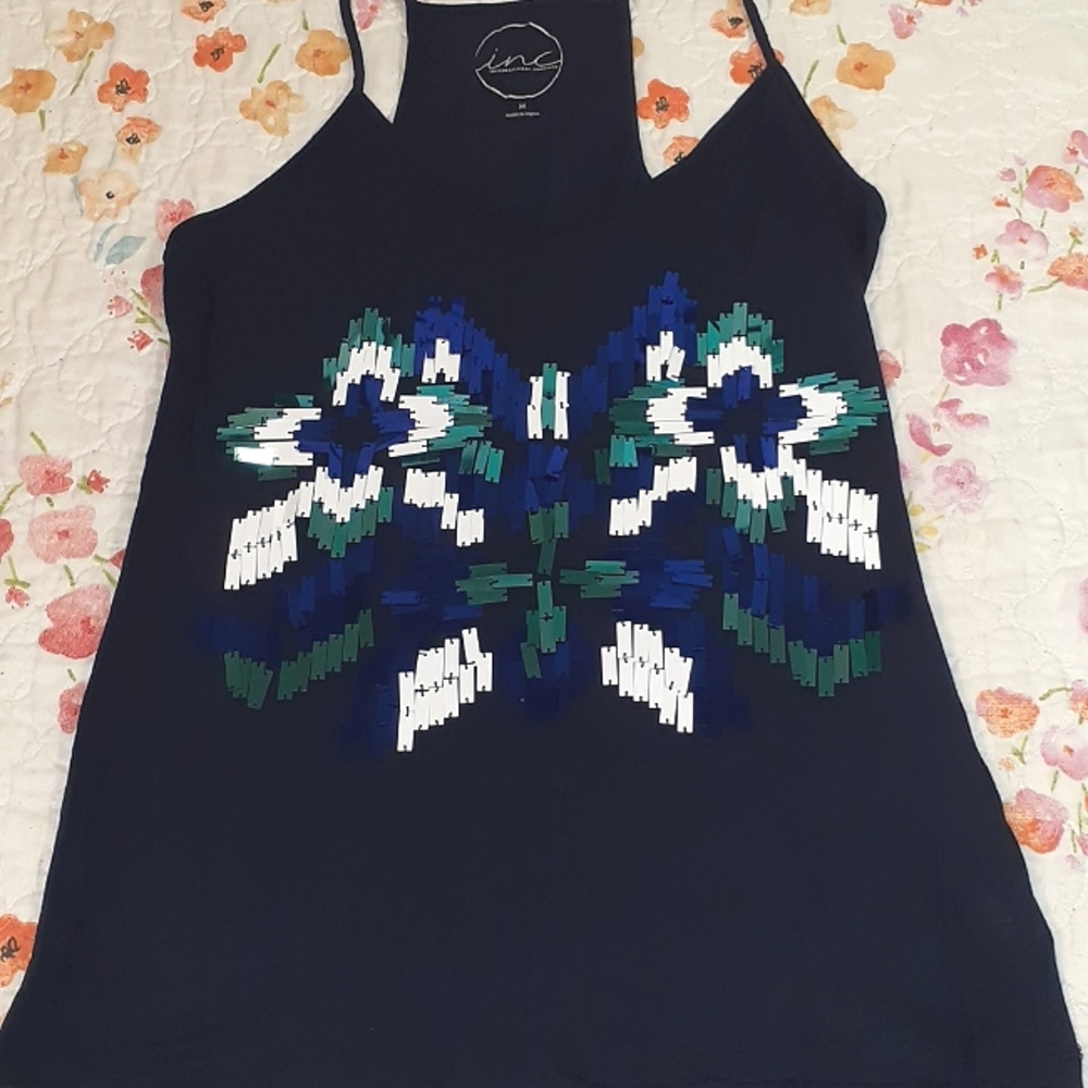 INC International Concepts Tank Top Size Medium  NEVER WORN